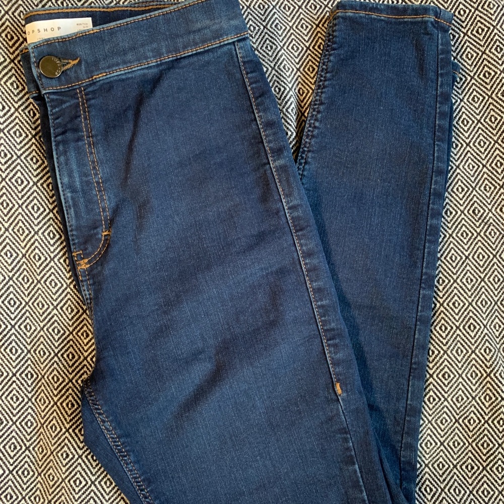 Topshop high waisted jeans